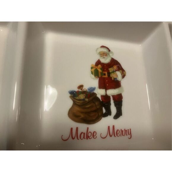 Martha Stewart Divided Holiday Server Dish - Picture 3 of 9